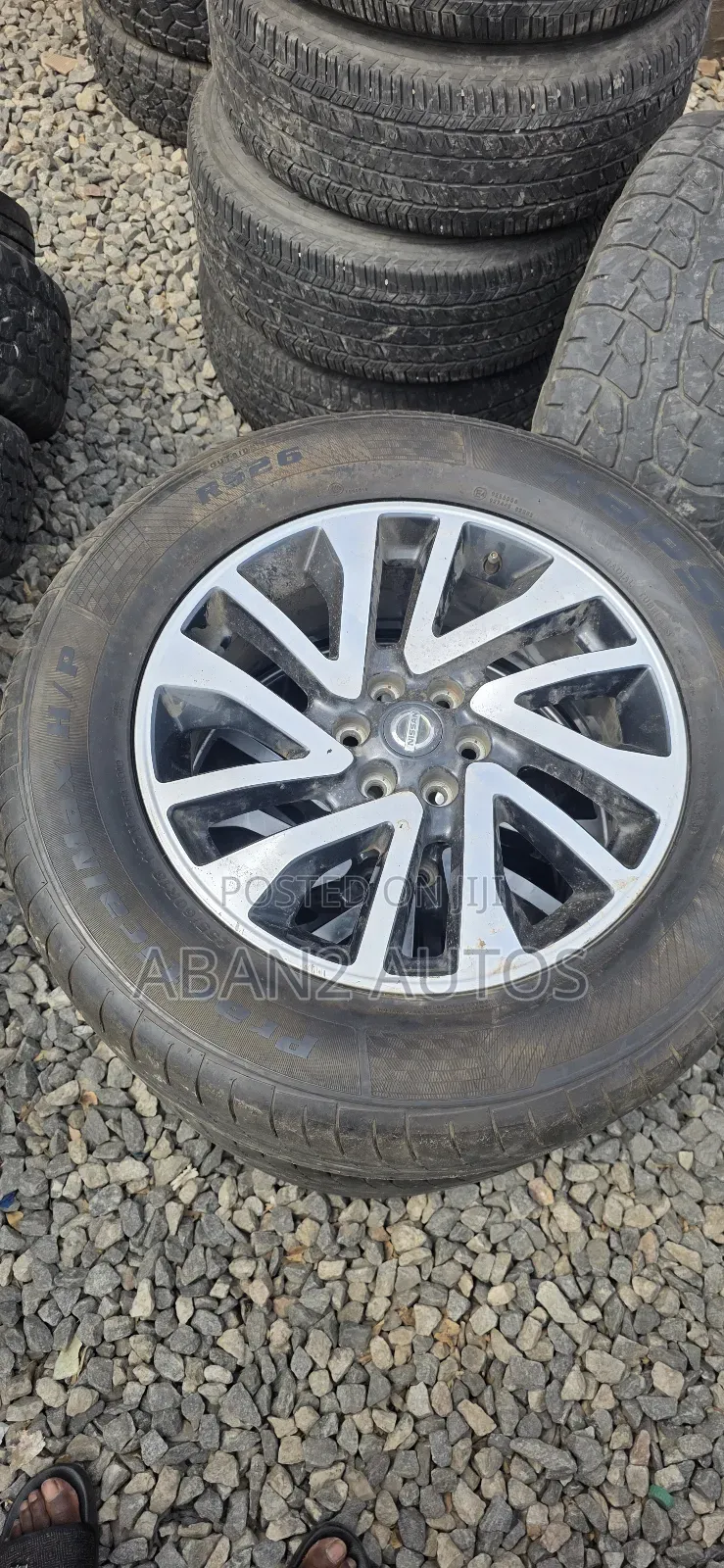 Nissan Navara Rims With Tires From Australia