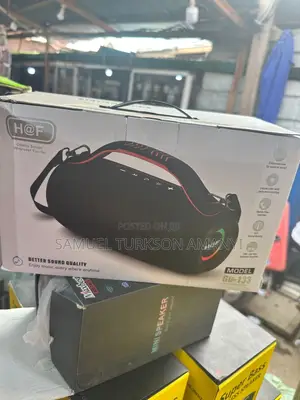 H at F Gu-133 Portable Wireless Speaker