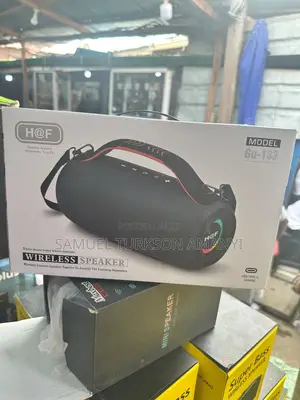 H at F Gu-133 Portable Wireless Speaker