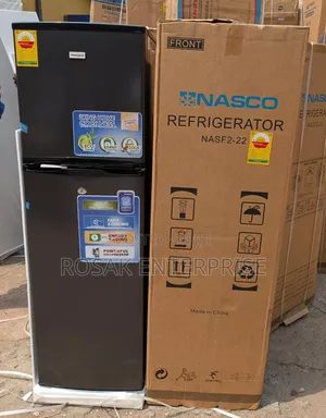 Nasco Nasf2-22 Fridge Top Freezer Fridge 166ltrs