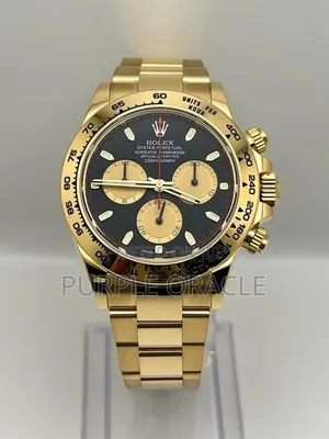 Rolex Daytona 116508 'paul Newman' Yellow Gold Black Dial