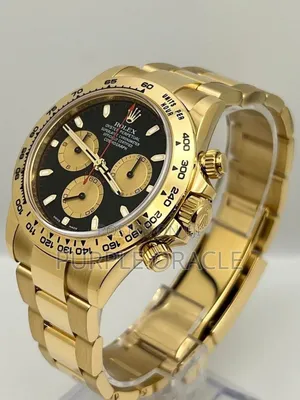 Rolex Daytona 116508 'paul Newman' Yellow Gold Black Dial