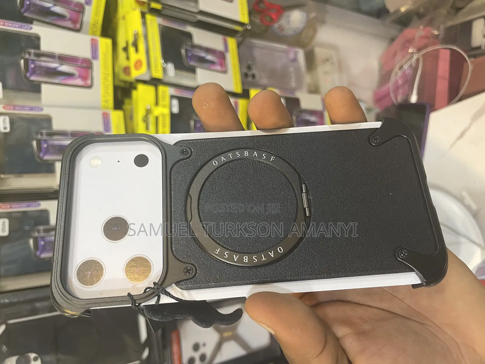 Oatsbase Brand iPhone 17 Pro Max Phone Case.