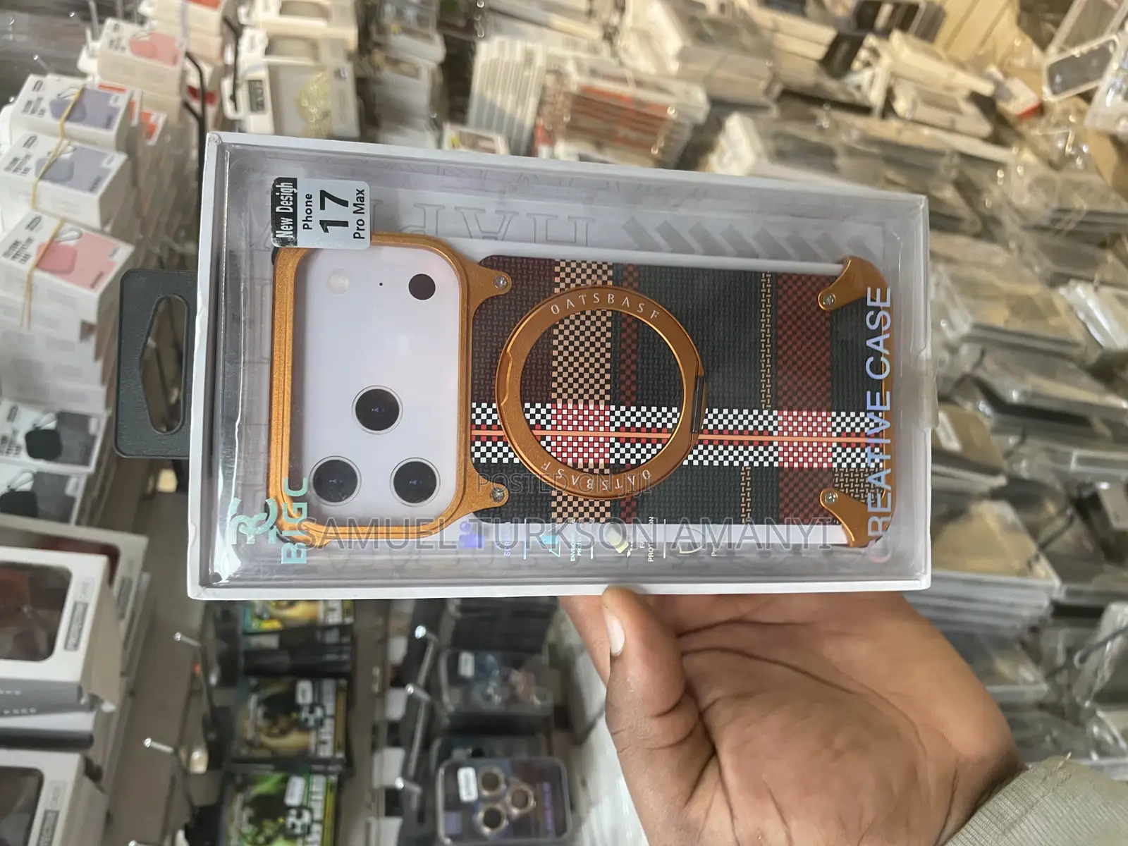 Bigc "Creative Case" for the iPhone 17 Pro Max.