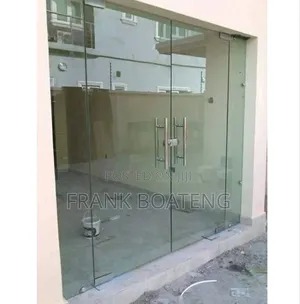 Frameless Double Door