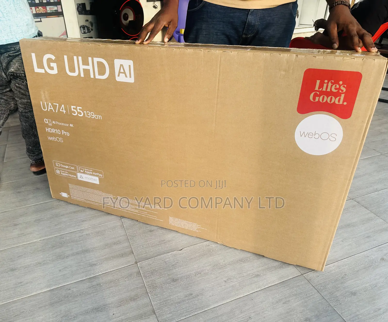 Latest 55 Inch Lg Uhd Ai Ua74 Smart Tv - 55ua74006lb