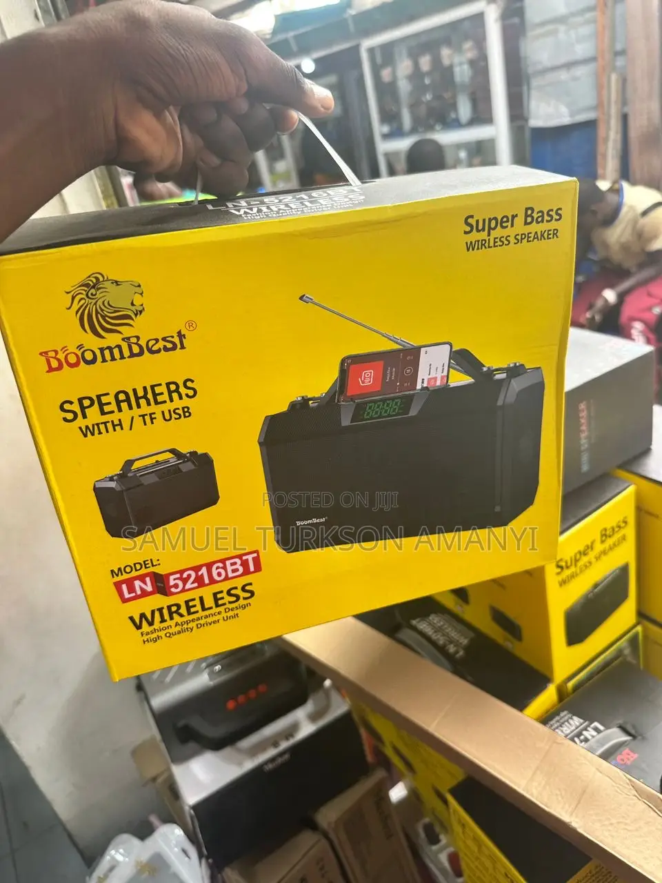 Boombest Ln-5216bt Wireless Speaker.