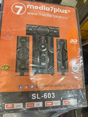 Media7plus Sl-603 Bluetooth Speaker System.