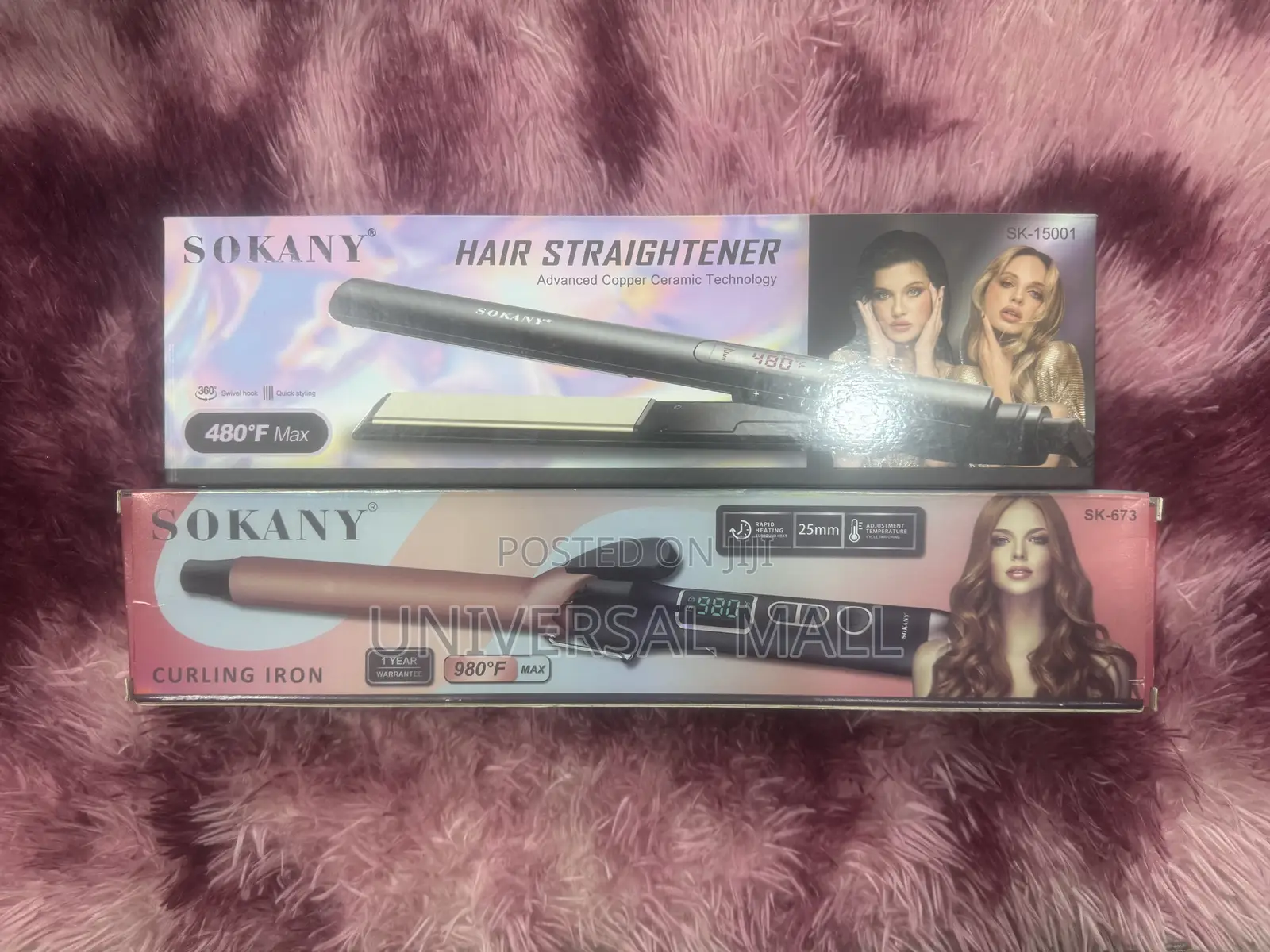 Sokany Hair Straightener and Curling Iron