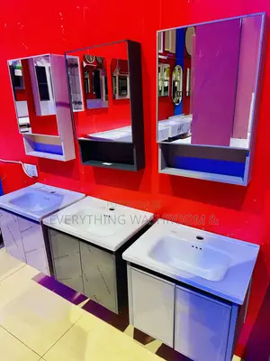Cabinet Basin 50cm With Mirror_vanity Wash Hand Cabinet Basin and Tap