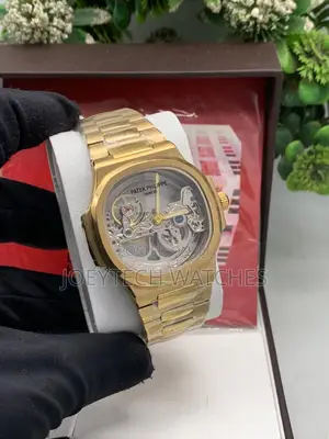 Patek Philippe Nautilus–Style Skeleton Automatic Watch