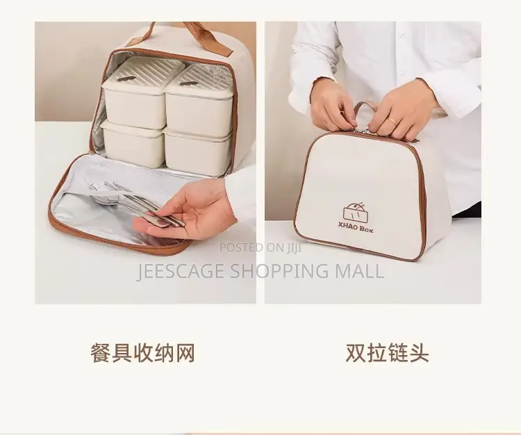 4 Quality Portable Lunch Box Set With a Bag Wholesale Retail