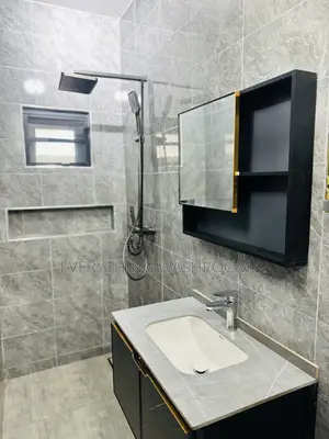 Marble Cabinet Basin 80cm With Mirror_vanity Sink_bathroom Cabinet