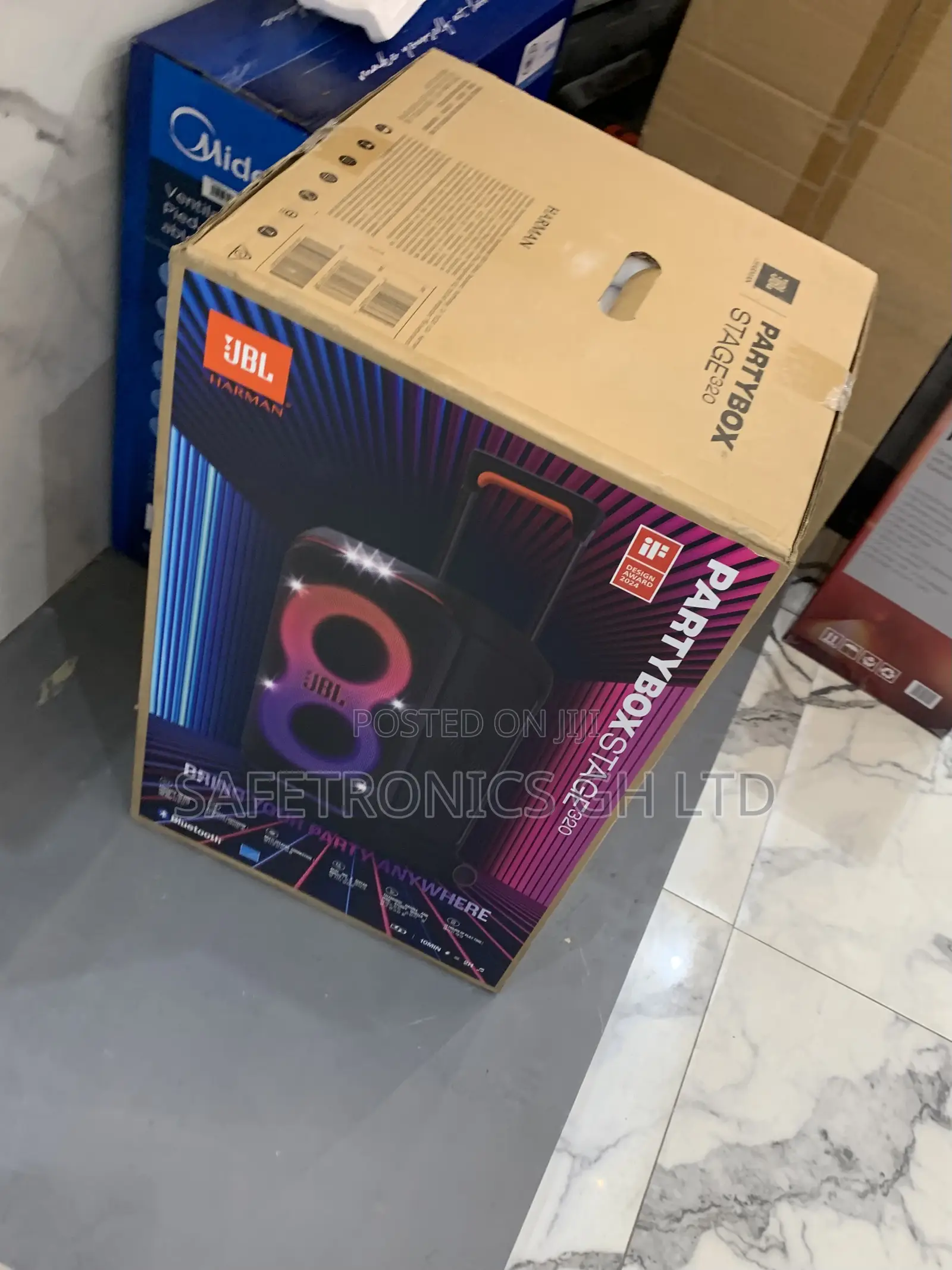 High Reliable Bluetooth 240 Watts JBL Partybox Stage 320 Speaker