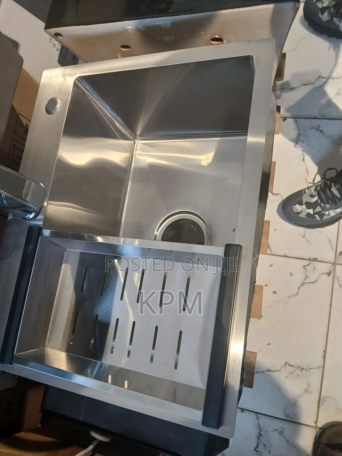 Anti Rust Stainless Steel Cabinet Kitchen Sink and Accessories