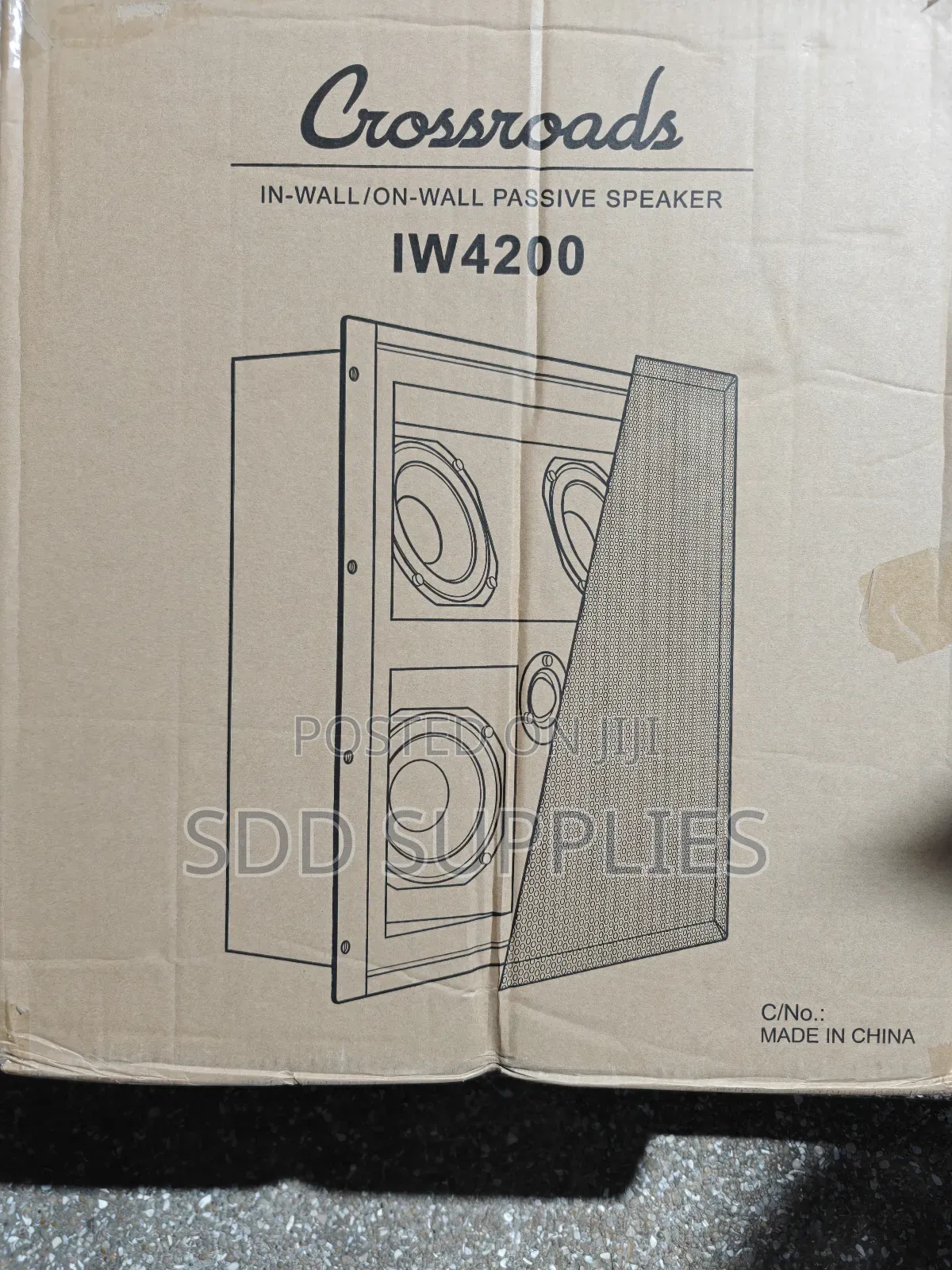 Jbl Technology Crossroads In-wall Home Theater Speaker 100 Watts