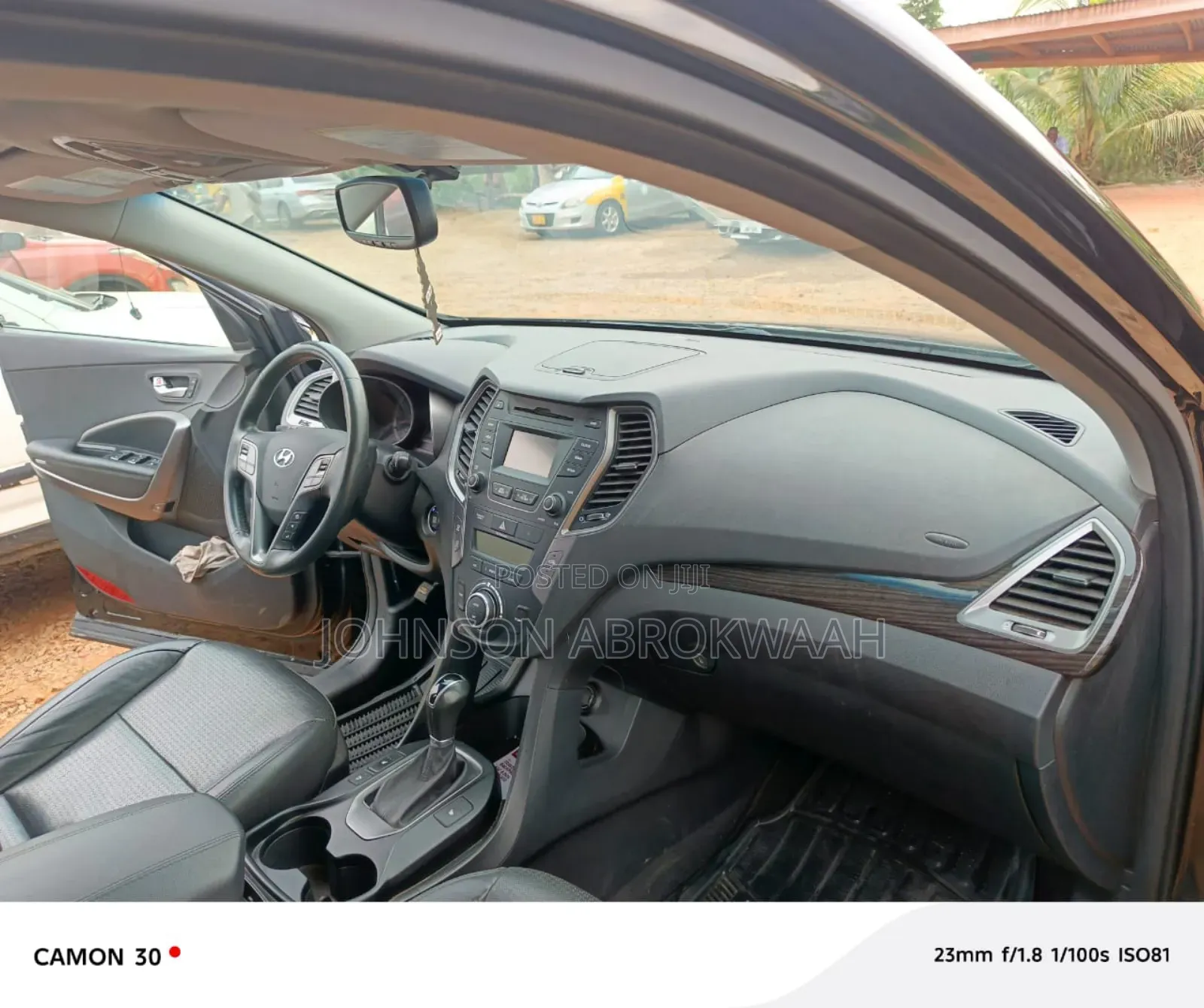 Hyundai Santa Fe SE AWD 2016 Black