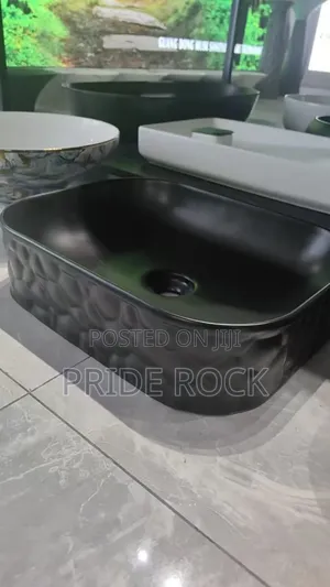 Black Counter Top Basin L, Pedicure Bowl