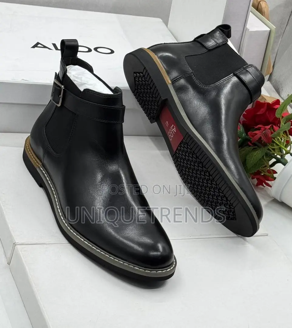 Quality Aldo Leather Ankle Boots