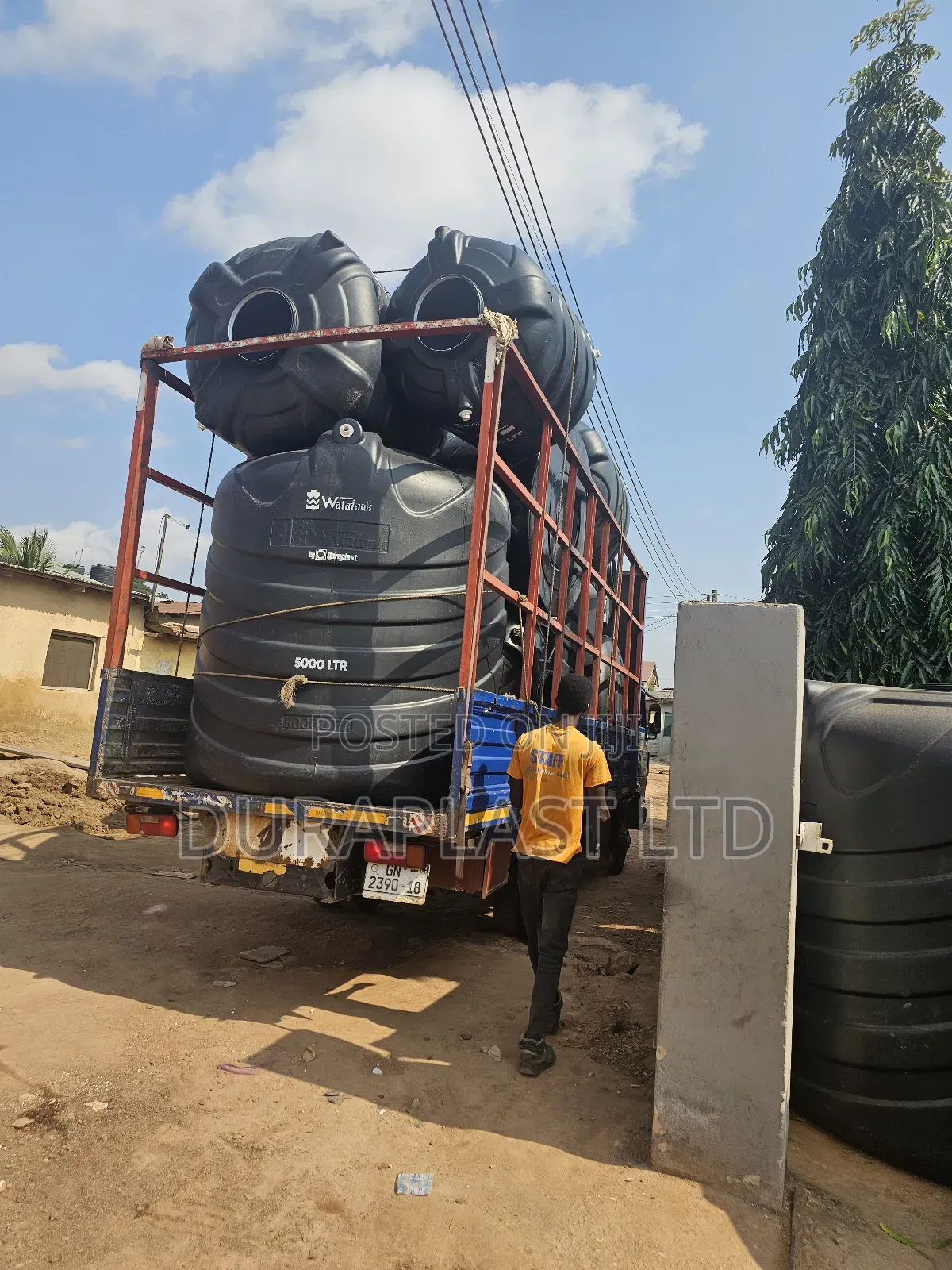 4500 Litres Duraplast Watatank From Factory