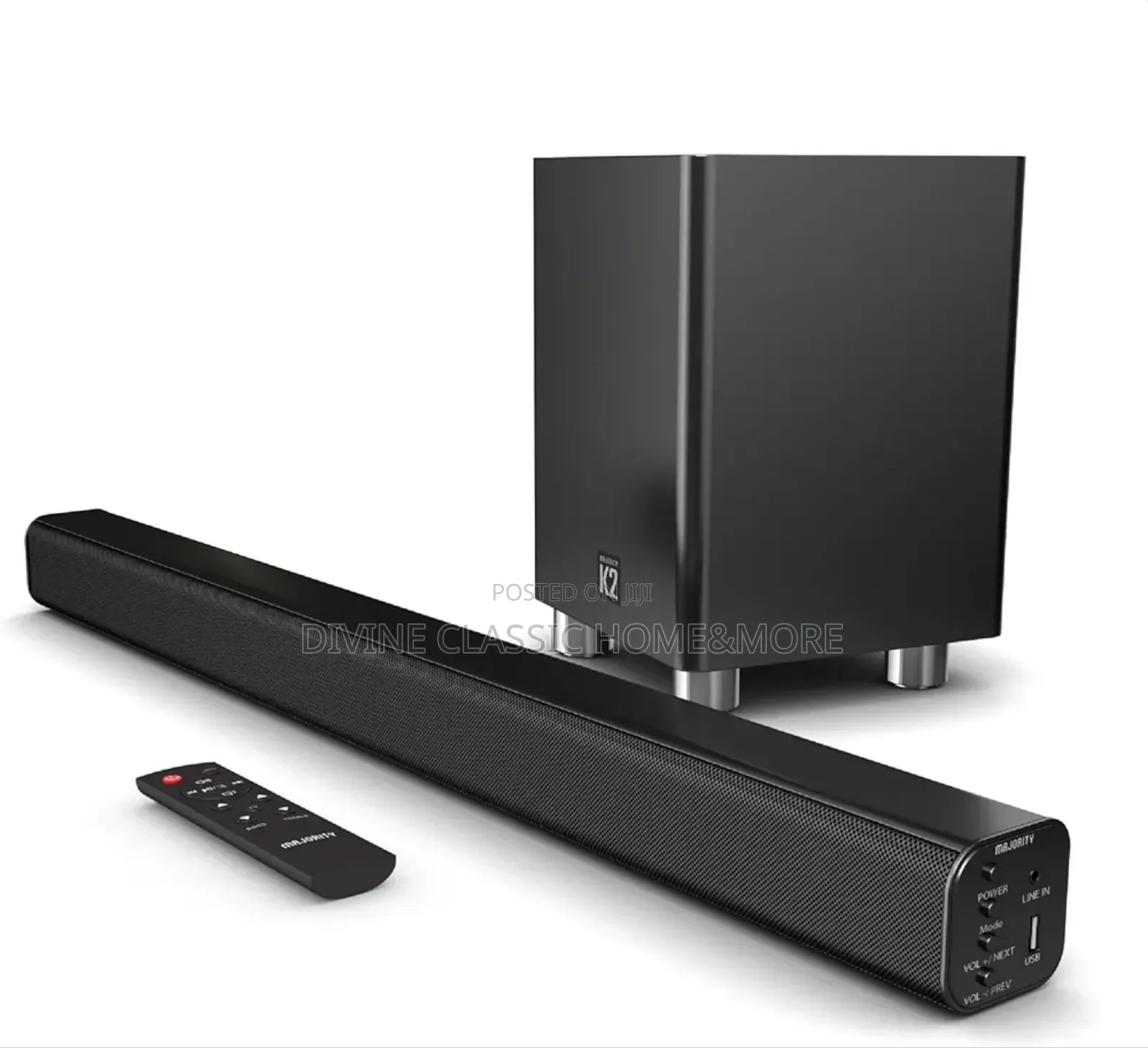 Majority Soundbar With Wireless Subwoofer I 3d Theater I
