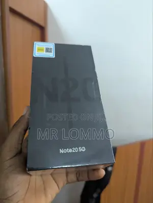 New Samsung Galaxy Note 20 256 GB Black