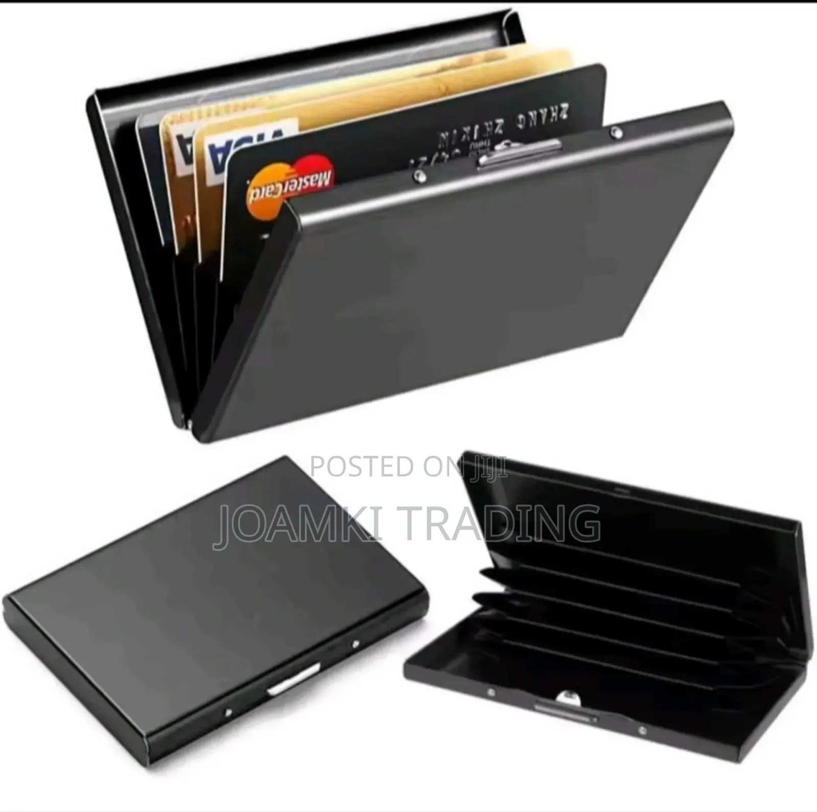 Anti Scan Rfid 6/10 Cards Aluminium Metal Credit Card Holder Wallet