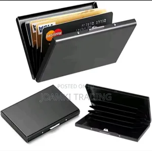 Anti Scan Rfid 6/10 Cards Aluminium Metal Credit Card Holder Wallet