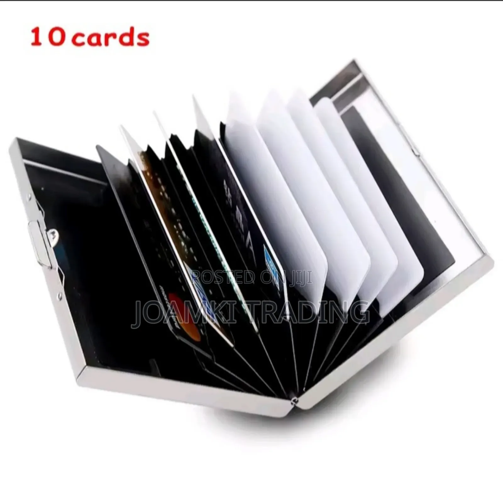 Anti Scan Rfid 6/10 Cards Aluminium Metal Credit Card Holder Wallet