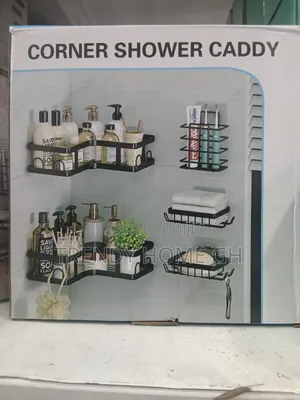 Bathroom Corner Shelf | Space Saver Shower Organizer