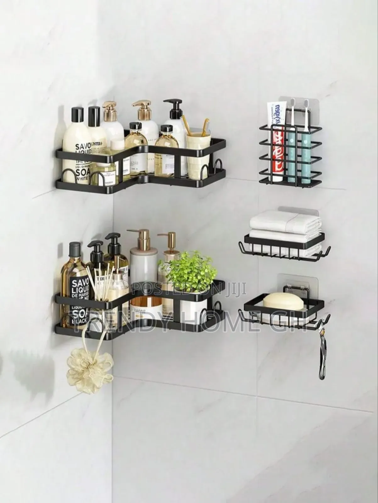 Bathroom Corner Shelf | Space Saver Shower Organizer