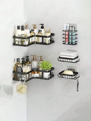 Bathroom Corner Shelf | Space Saver Shower Organizer