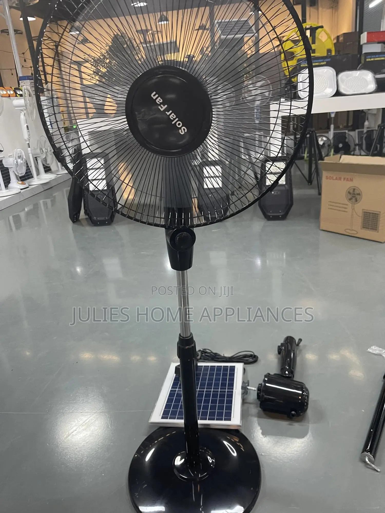 Rechargeable Solar Long Lasting Fan