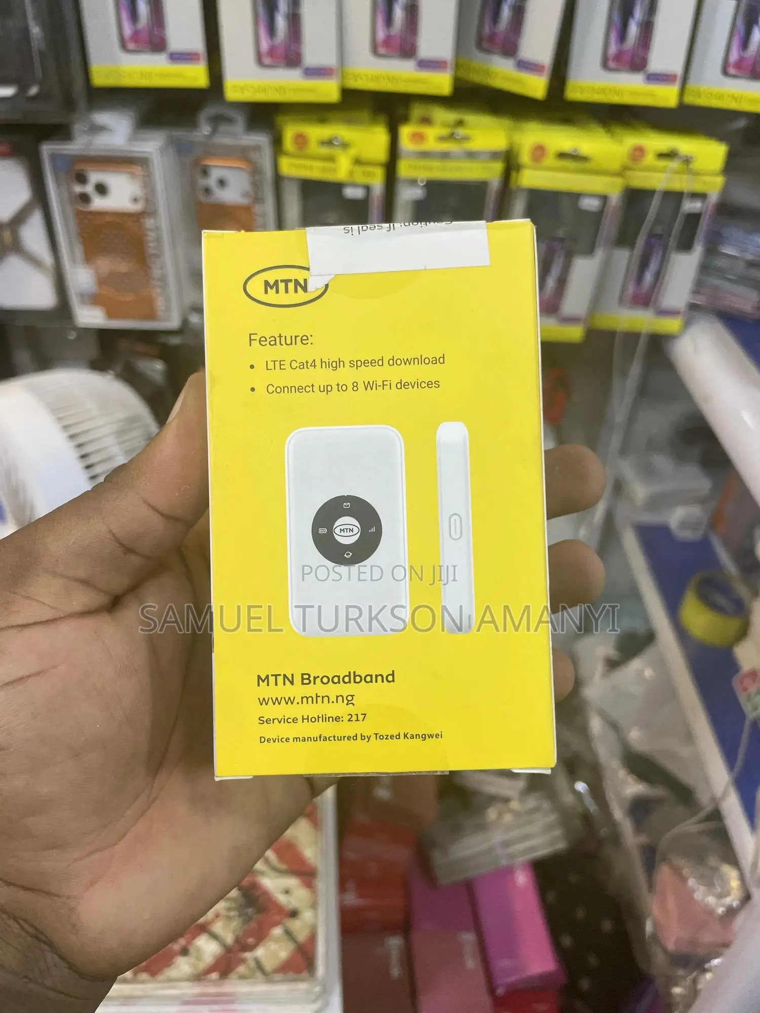MTN 4g Lte Universal Mifi Portable Router.