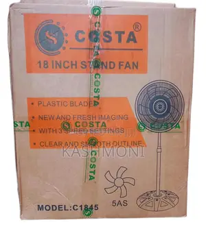 Costa Standing Fan 2 In A Box