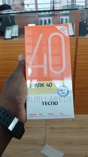 New Tecno Spark 40 128 GB Black