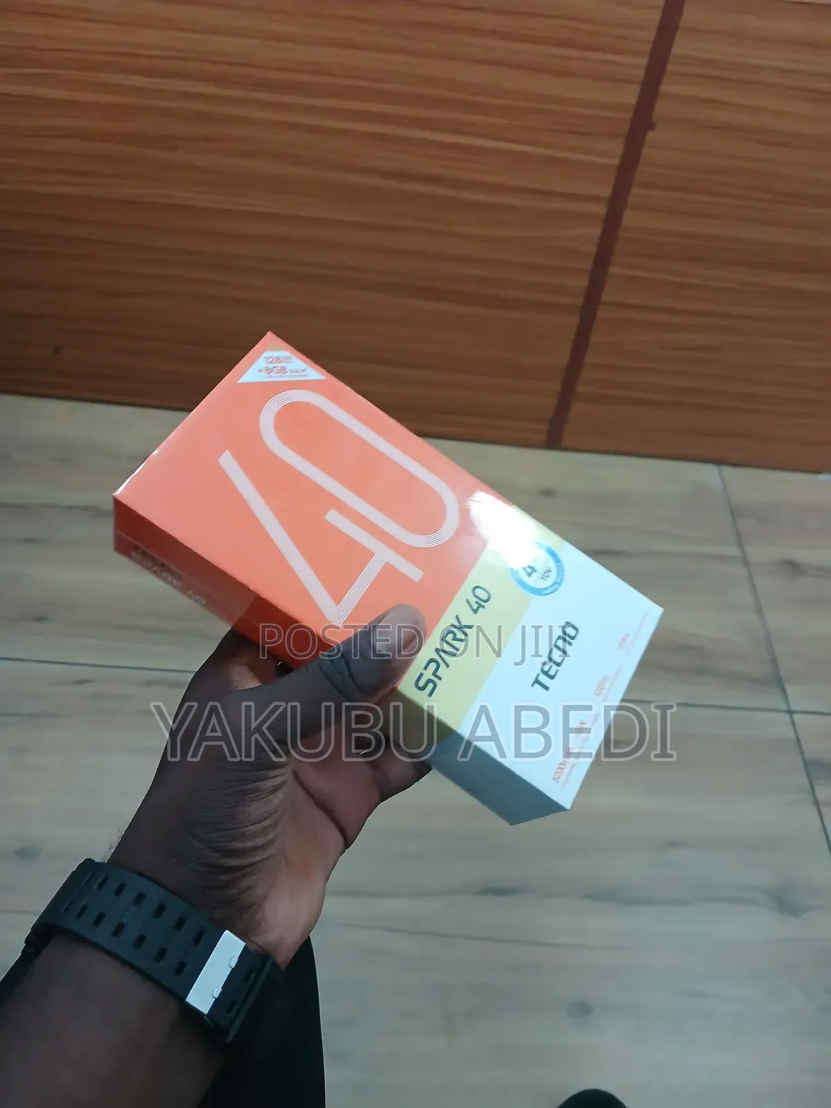 New Tecno Spark 40 128 GB Black