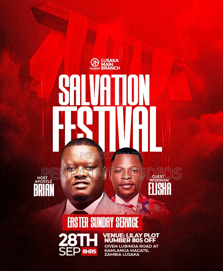 Custom Church Flyer Design In 24hrs