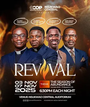 Custom Church Flyer Design In 24hrs