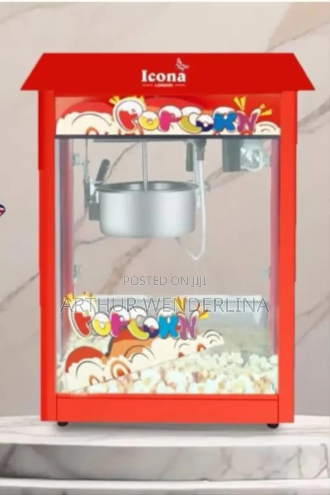 Icona London Foriegn Electric Popcorn Machine