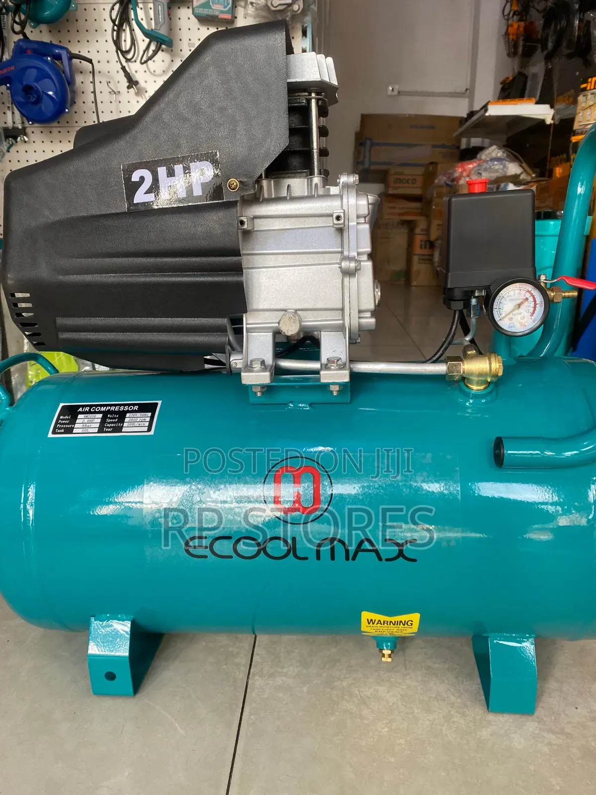 Ecoolmax Air Compressor 50l
