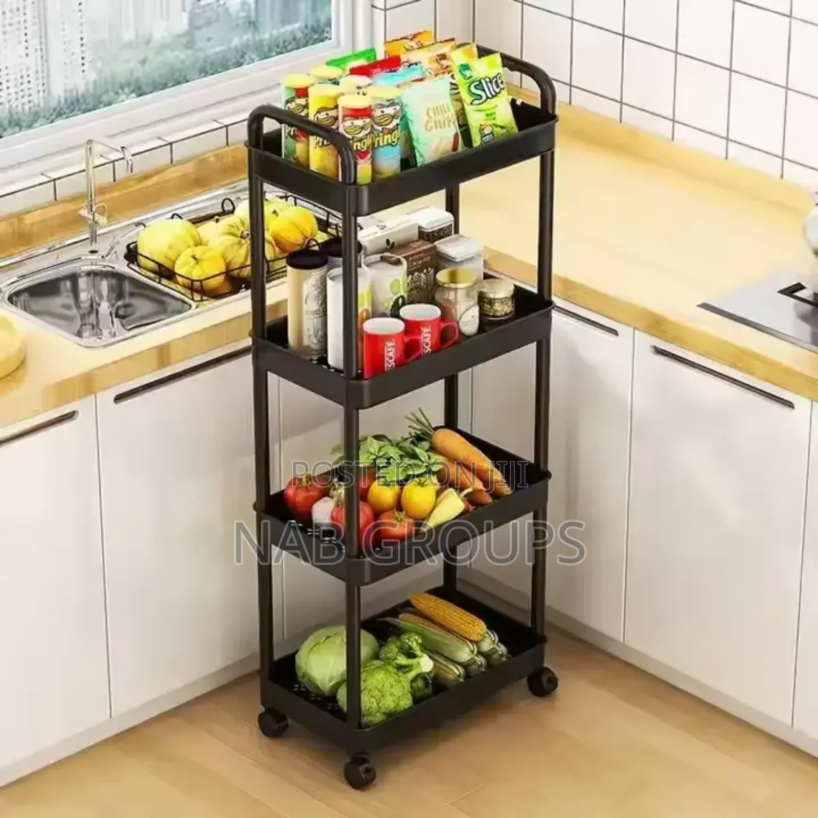 4 Tier Storage Rack