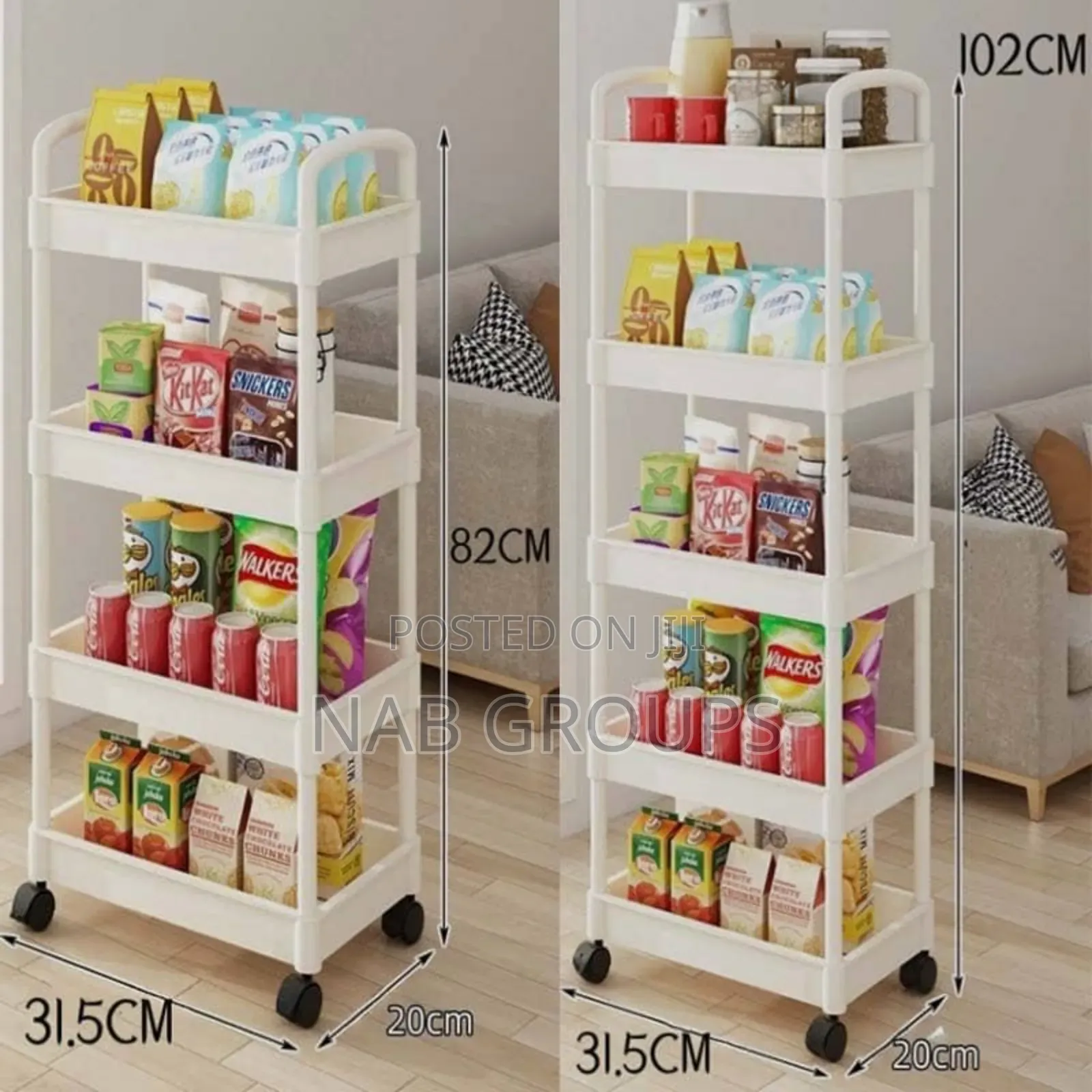 4 Tier Storage Rack