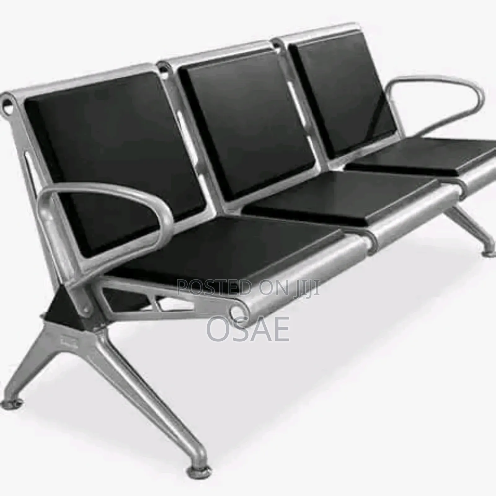 Leather 3 in 1 Chair ( Waiting Chair)