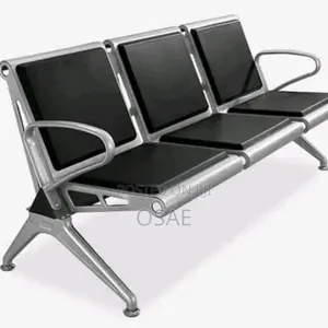 Leather 3 in 1 Chair ( Waiting Chair)