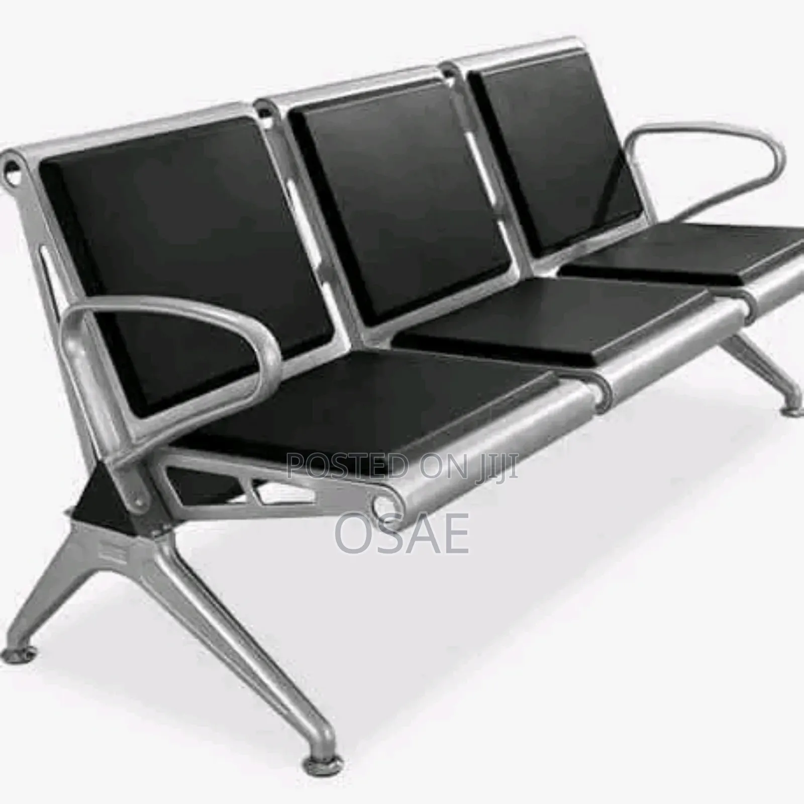 Leather 3 in 1 Chair ( Waiting Chair)