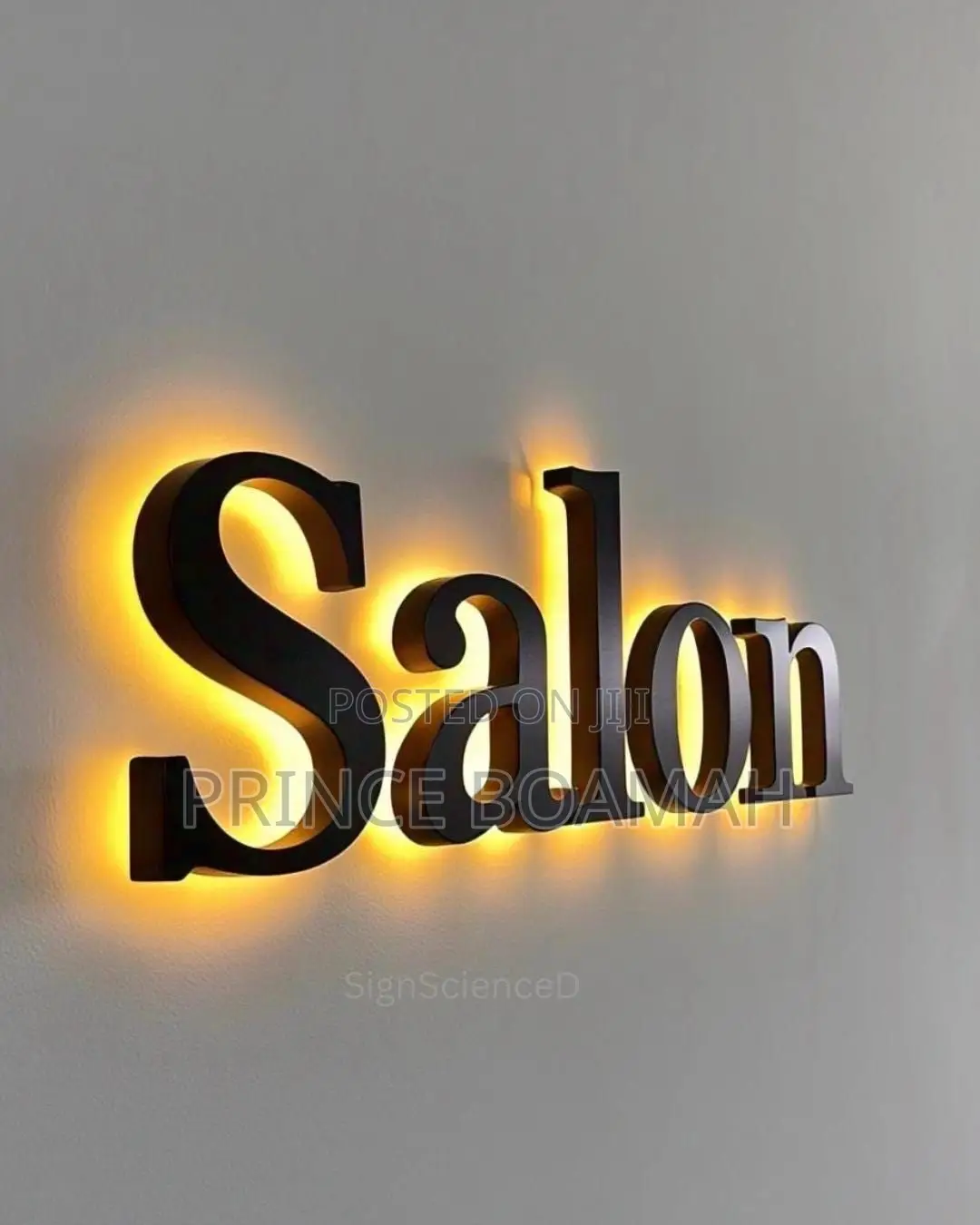3d Signage and Neon Lights