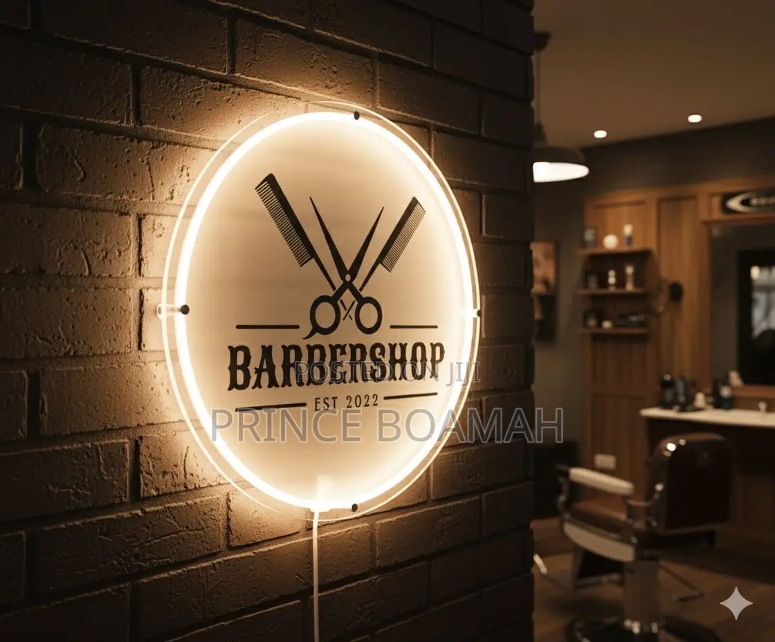 3d Signage and Neon Lights