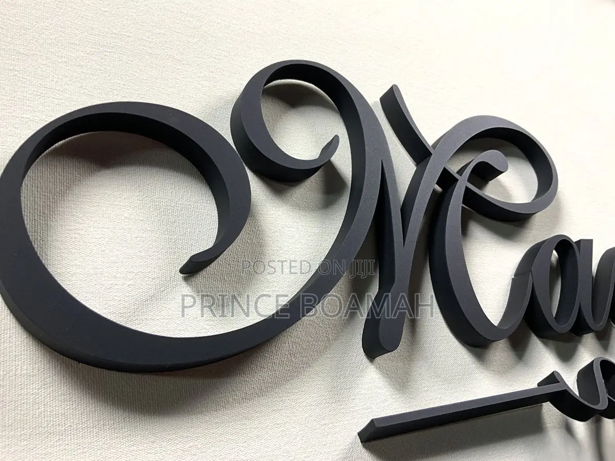 3d Signage and Neon Lights