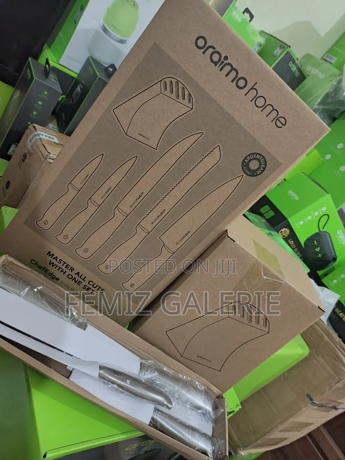 Oraimo Chefedge All in One Knife Block Set